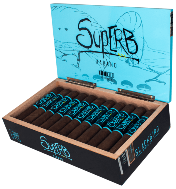 Blackbird Cigar Company Superb Habano Toro 6x52.